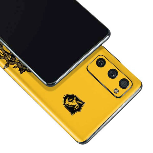 Wizarding Worlds Harry Potter Hufflepuff Illustration Galaxy S20 Fan Edition Skin